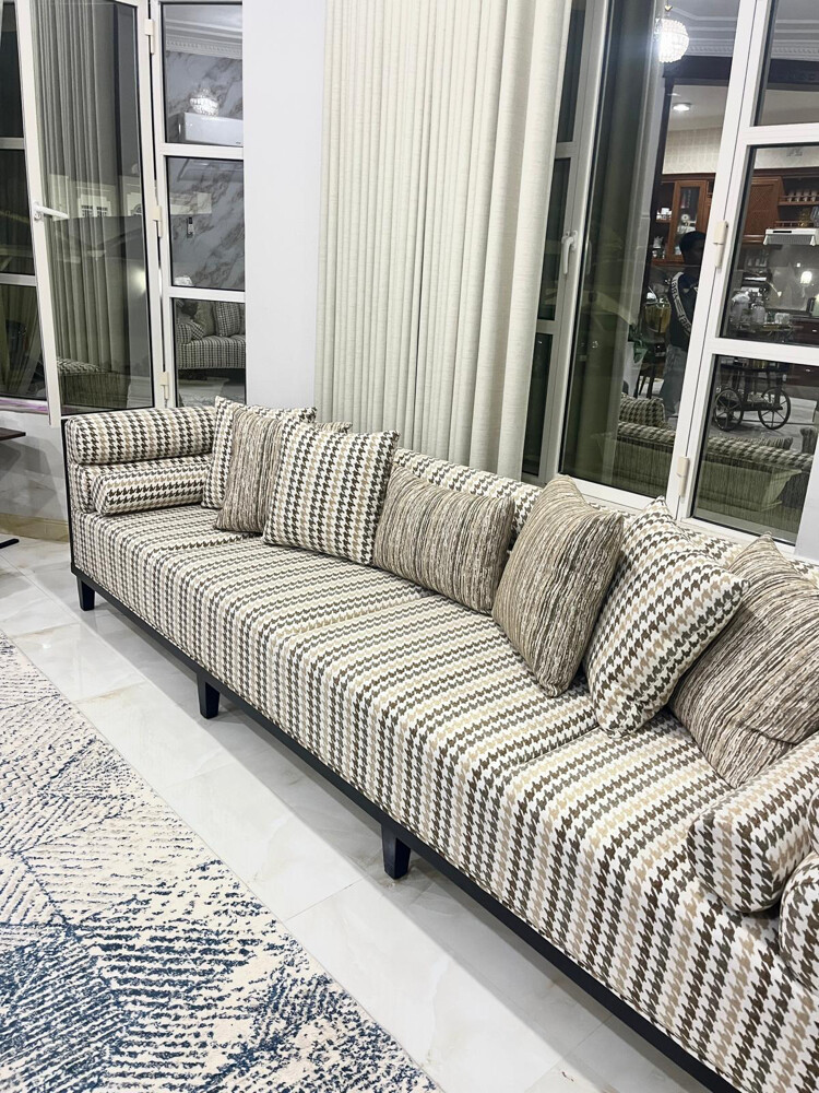Making new curtains and sofa - 26