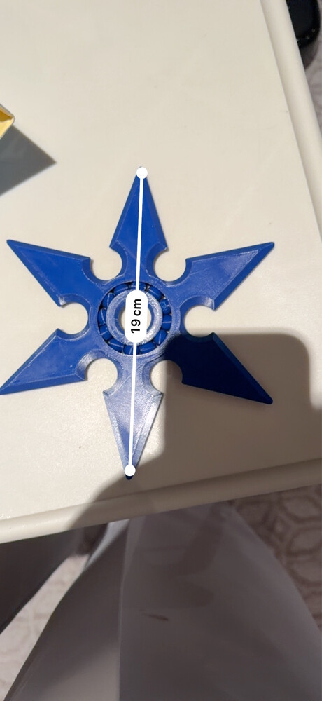 ninja fidget spinner 3-D printed - 14