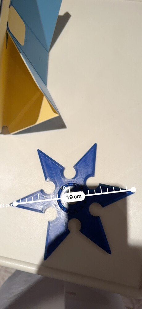 ninja fidget spinner 3-D printed - 13