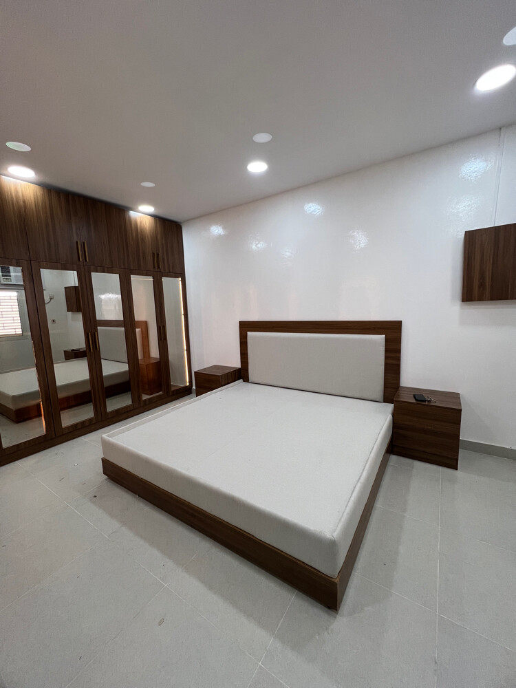 Cabinet, dressing table, bed - 5