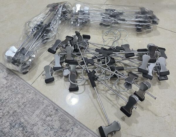 Steel Hangers new condition - 1