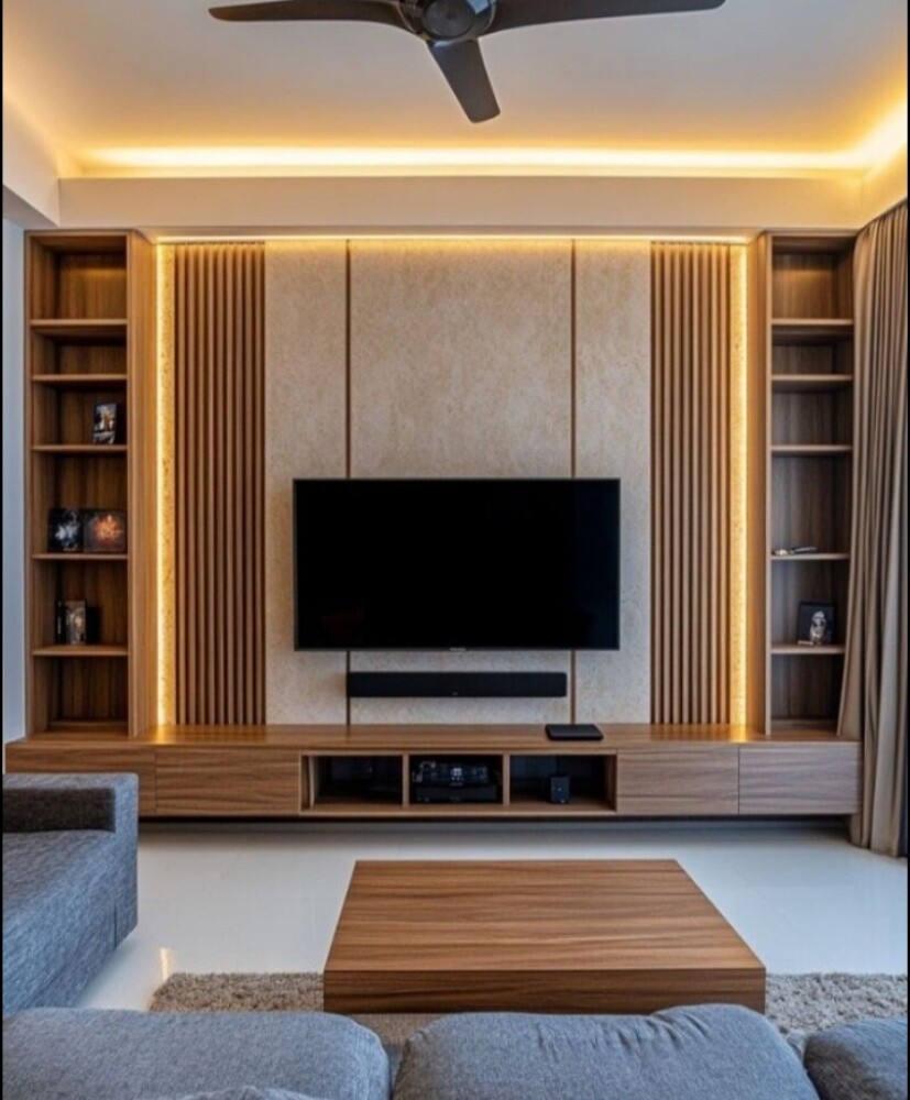 ديكورات مجلس ديكورات التلفيزيون - 5