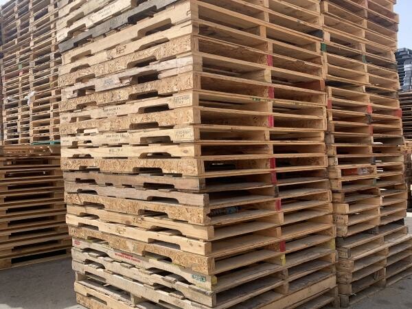 Used Wooden & Plastic Pallets - 3