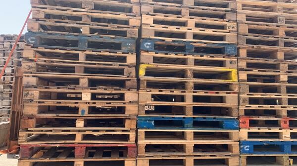 Used Wooden & Plastic Pallets - 2
