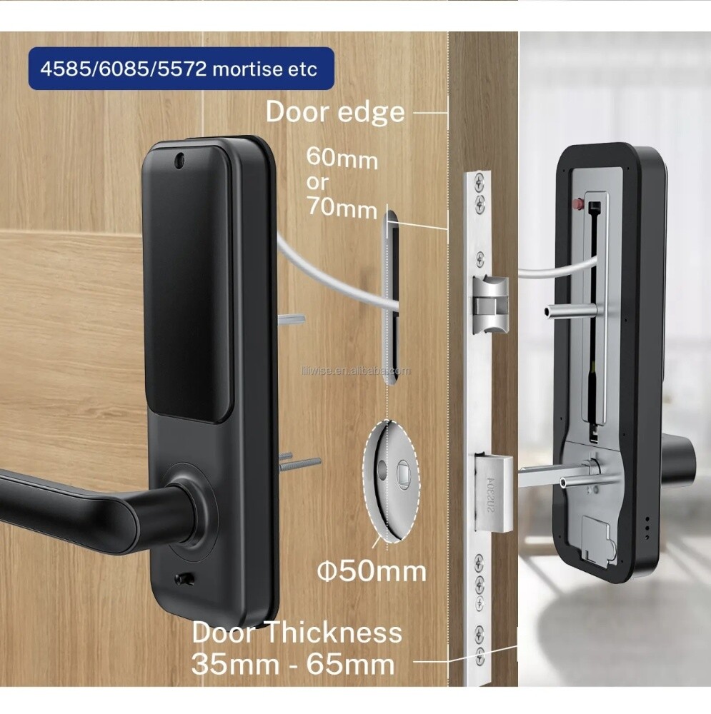 Smart door lock with installation - 2