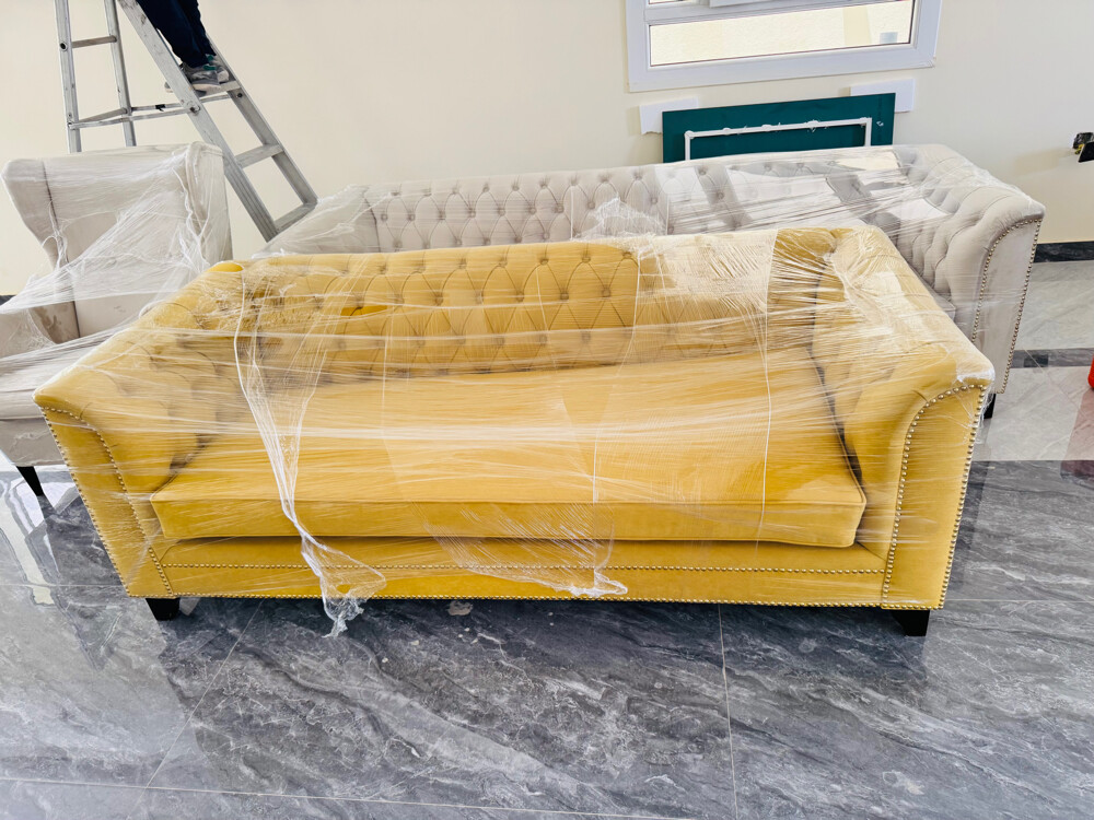 Making new curtains and sofa  - 21