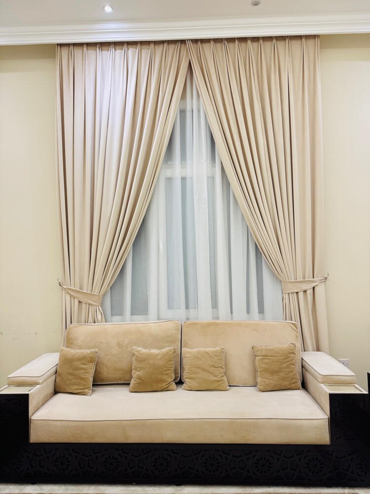 Making new curtains and sofa  - 22
