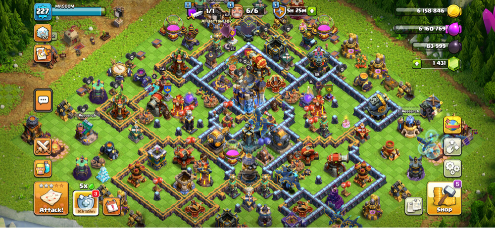clash of clan  - 1