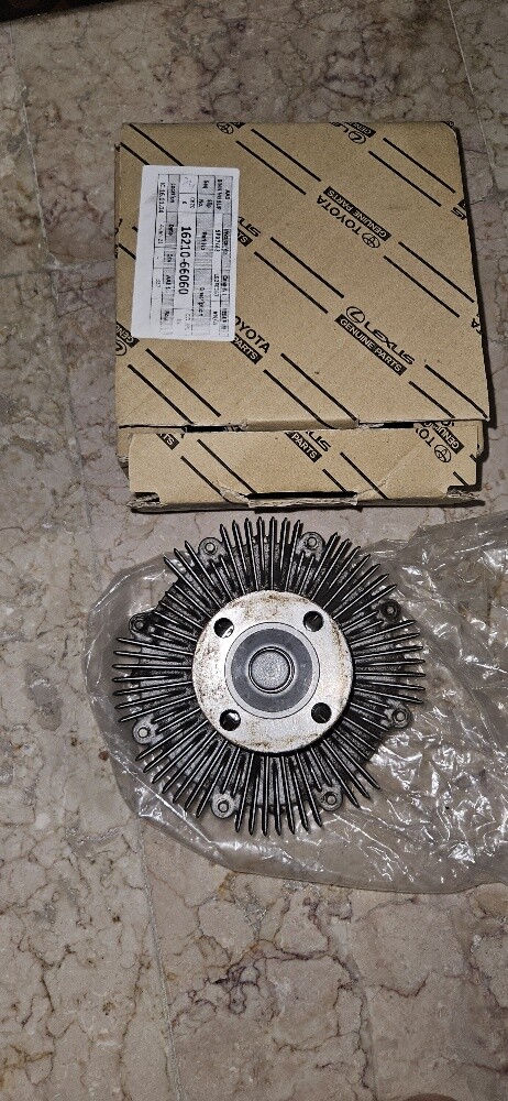 fan clutch working land cruiser - 2