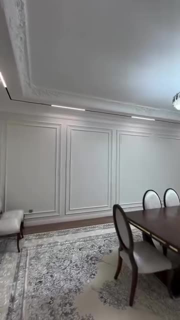 Curtain sofa wallpaper decoration - 1