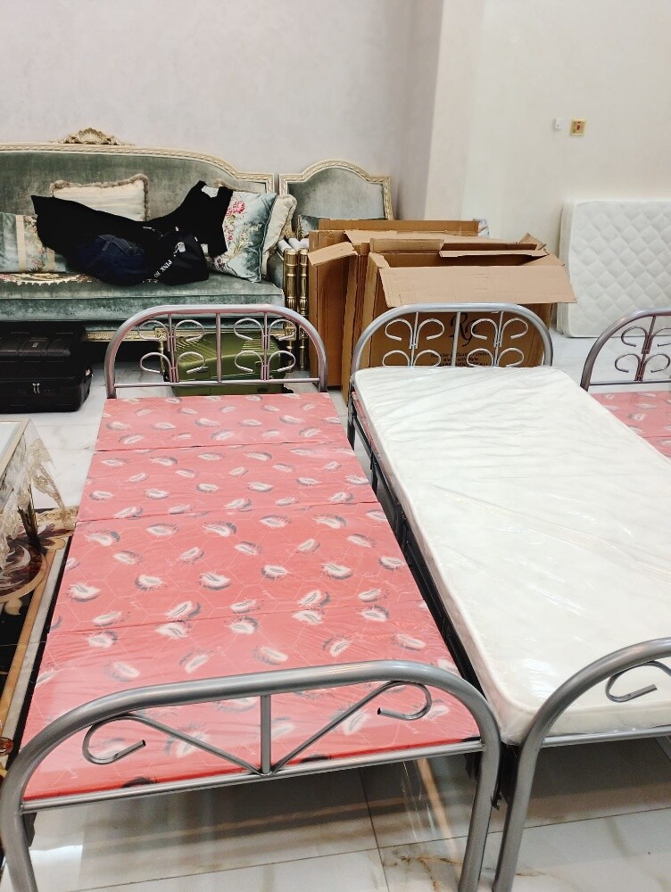 new folding single bed available - 4