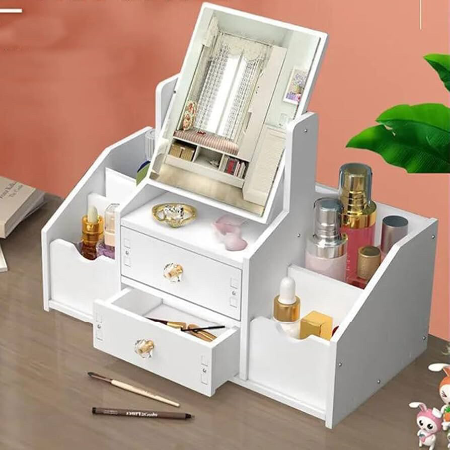 cosmetic rack with mirror  - 10