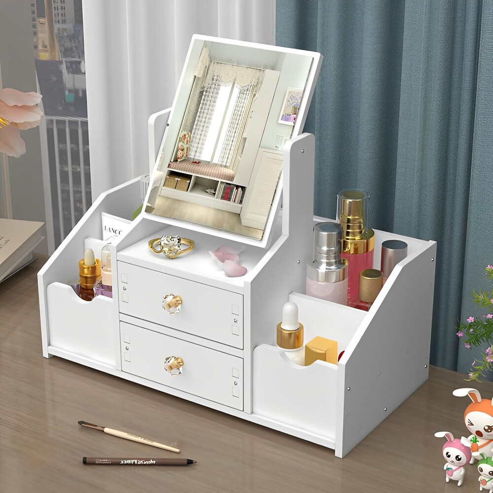 cosmetic rack with mirror  - 6