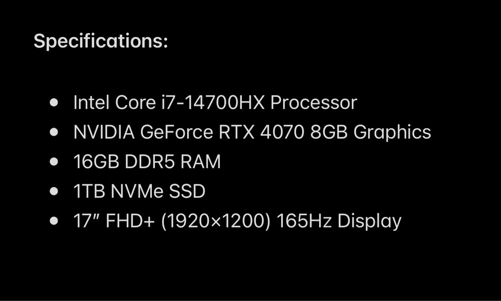 Gaming Laptop - 4