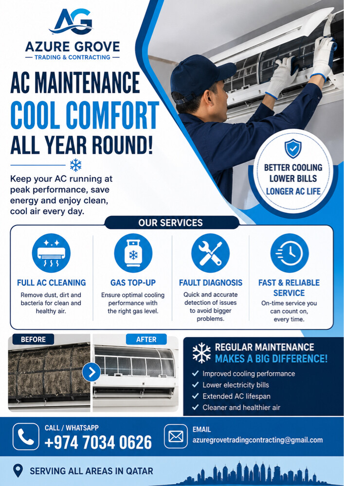 Azure Grove AC maintenance  - 1