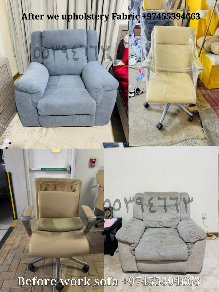 Sofa curtains making and repair  - 10