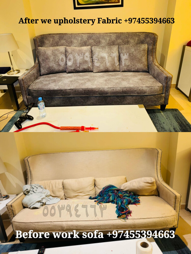 Sofa curtains making and repair  - 8