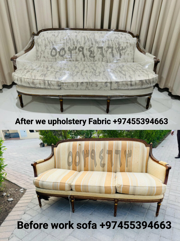 Sofa curtains making and repair  - 15