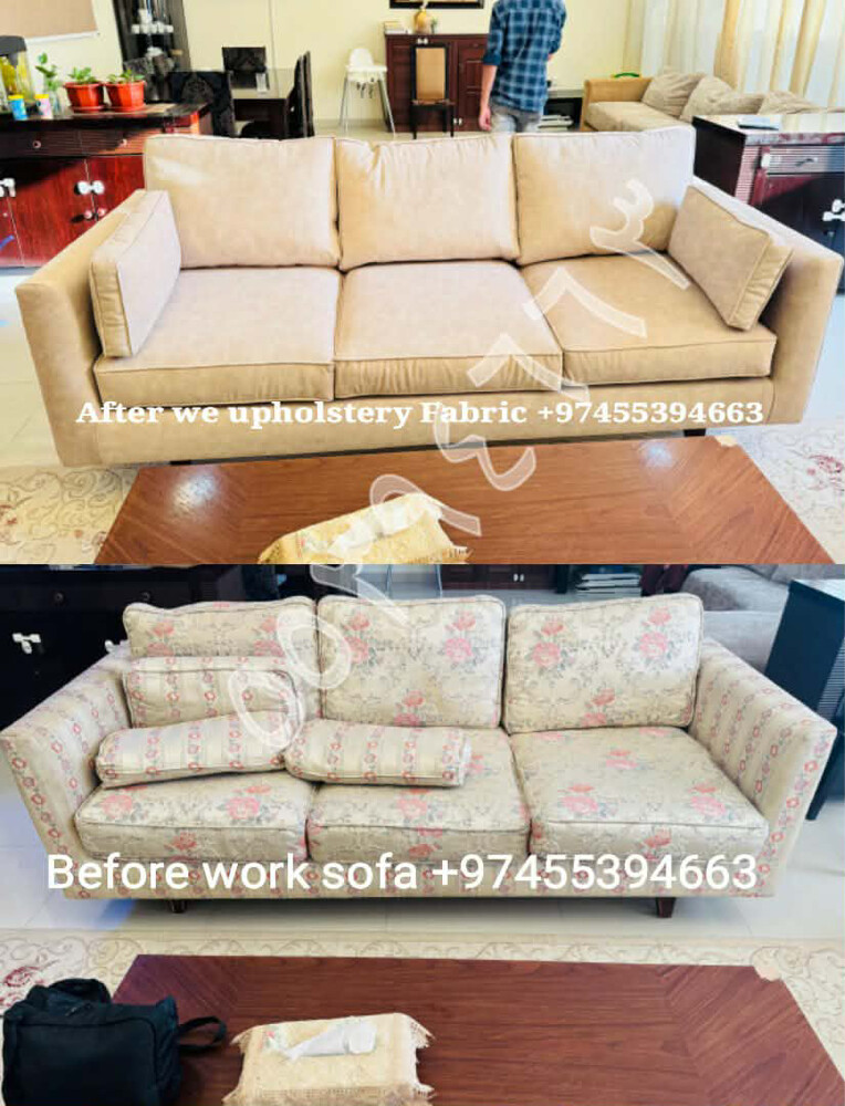 Sofa curtains making and repair  - 20