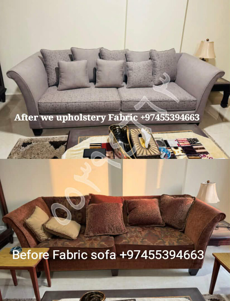 Sofa curtains making and repair  - 25