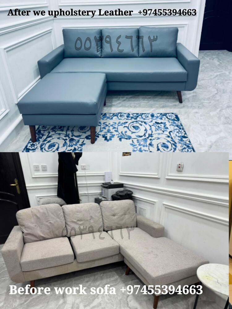 Sofa curtains making and repair  - 7