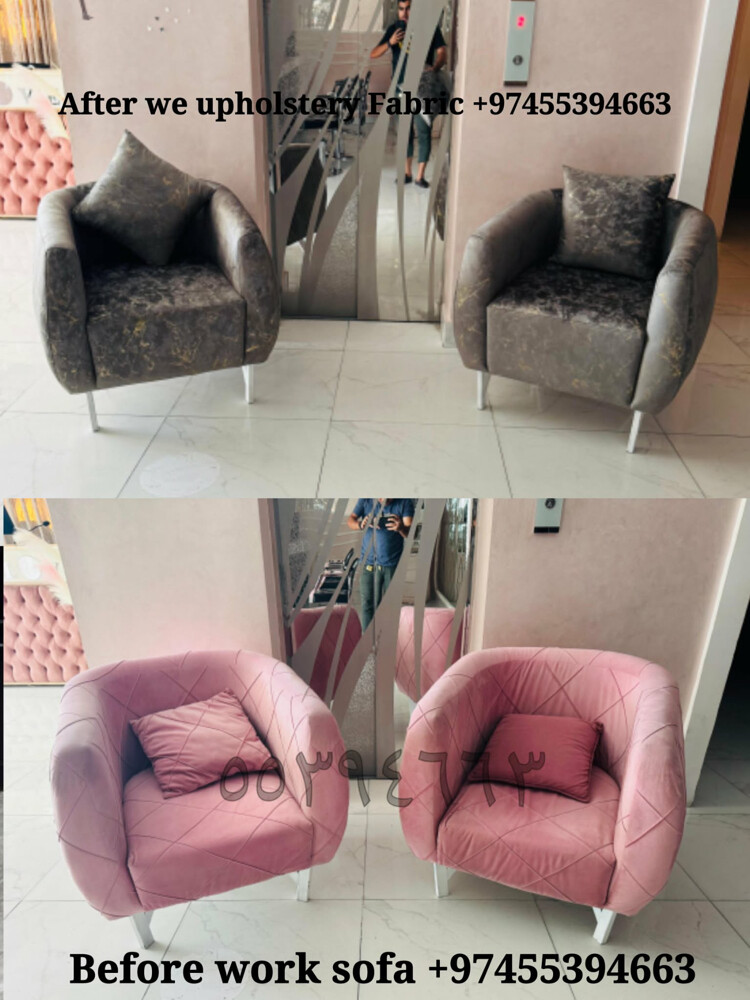 Sofa curtains making and repair  - 9