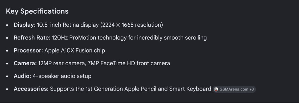 IPad Pro 10.5 inch - 2