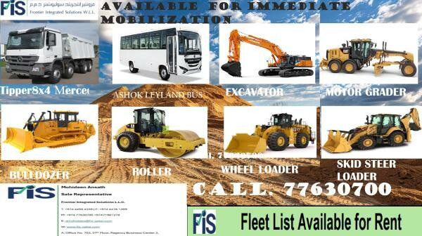 MONTHLY RENTALS HEAVY EQUIPMENT - 1