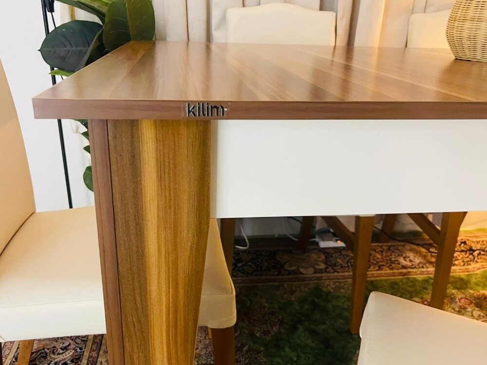 Turkish Brand new 6 chair Dining - 4