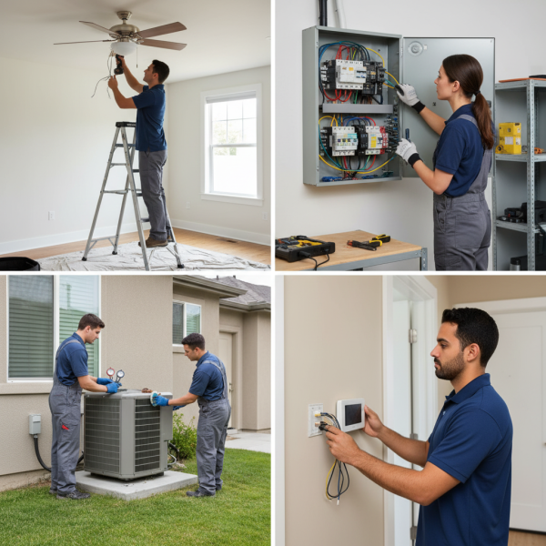 AC & Electrical Works Services - 1