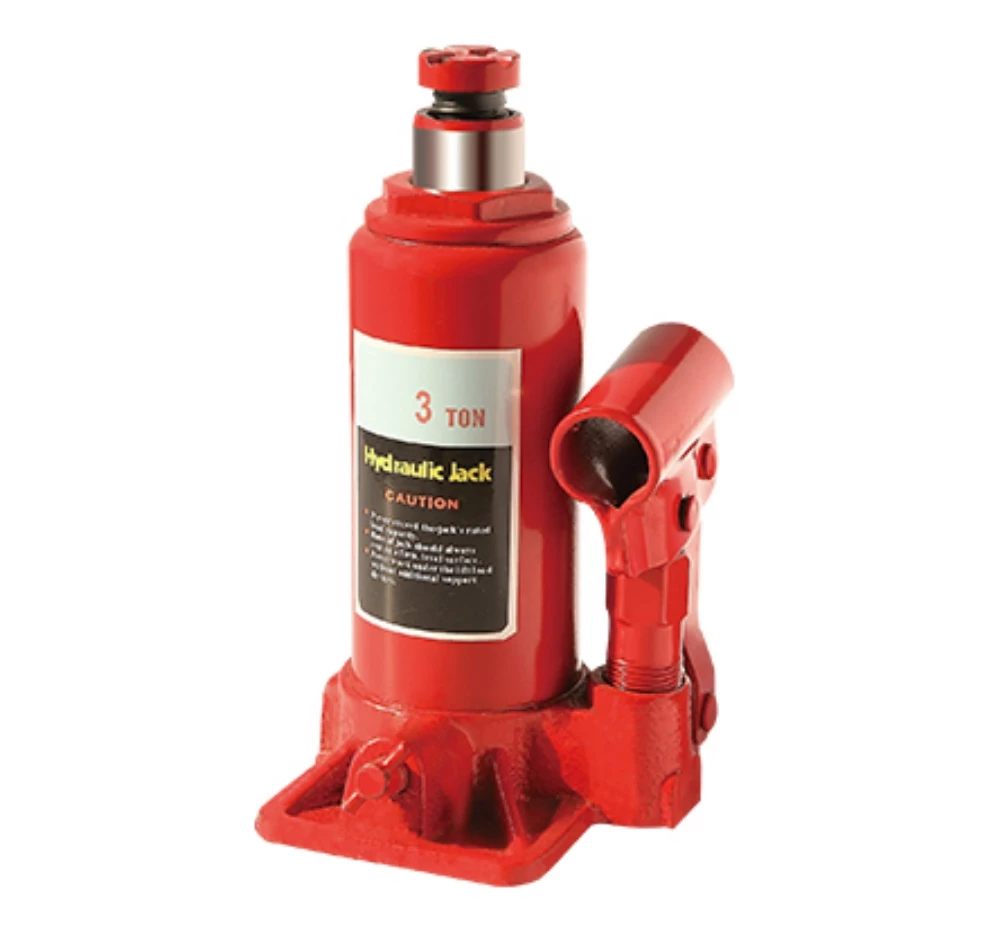 Heavy-Duty 3-Ton Hydraulic Bottle J - 1
