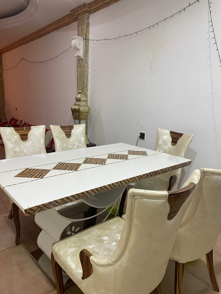 modern-6seater dining set - 2