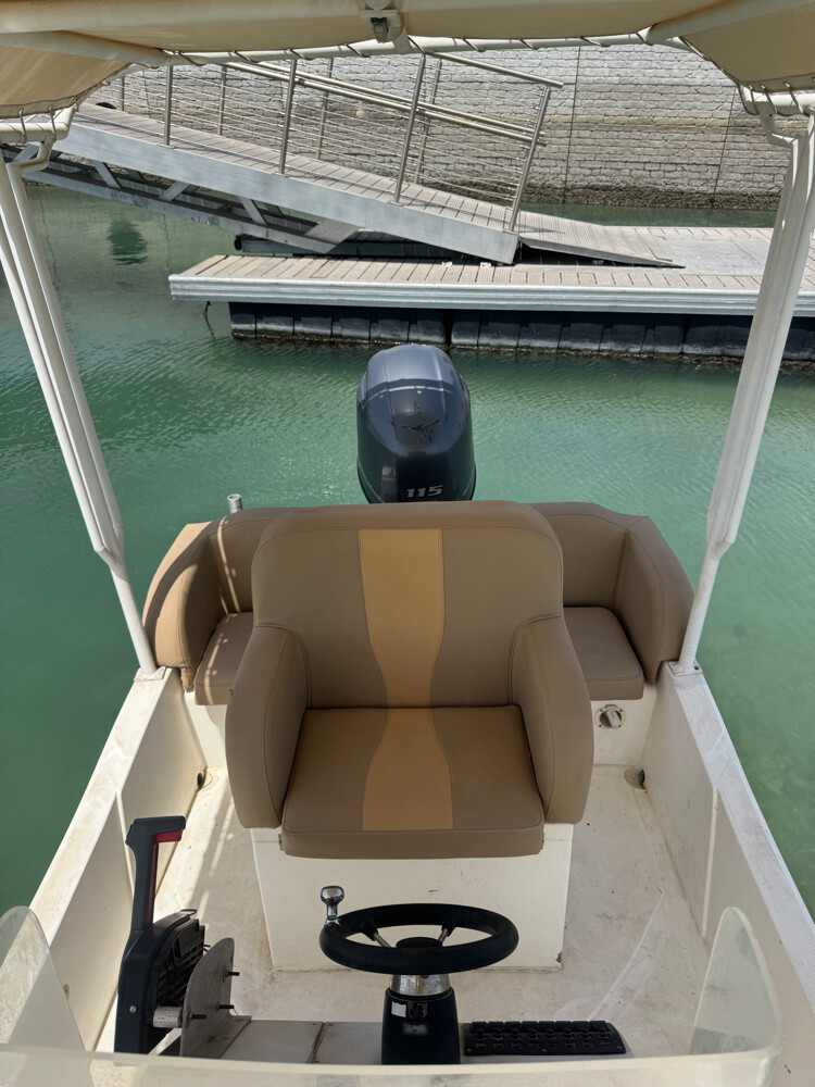 orca 24Ft Yamaha 115  - 5
