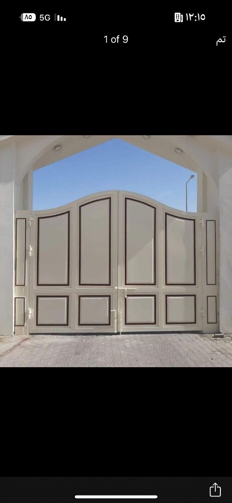 أعمال الحديد والأسوار الخ. - 9