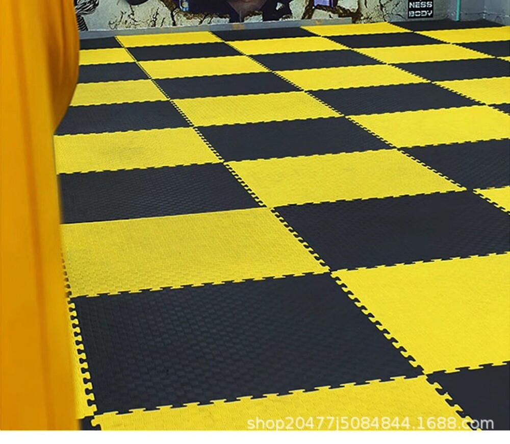 Fitness room floor mats rubber - 2