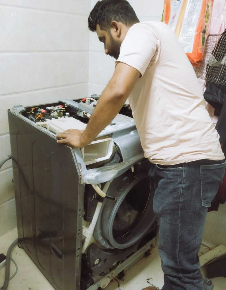 semi auto washing machine repair - 1