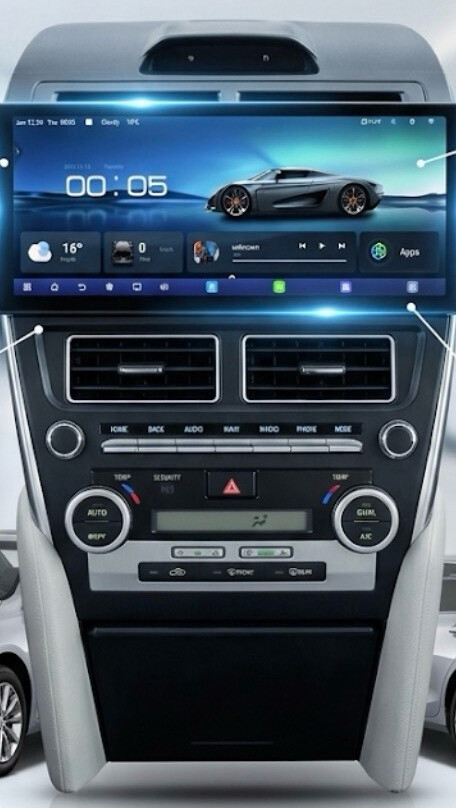 Camry new design screen - 2