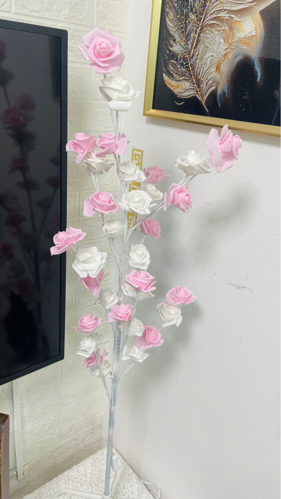 Rose Led light stand - 3