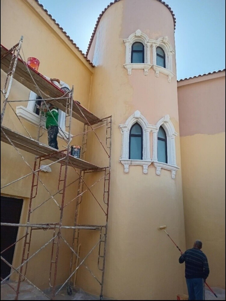 اعمال الصبغ وديكورات الجبس للفلل - 9