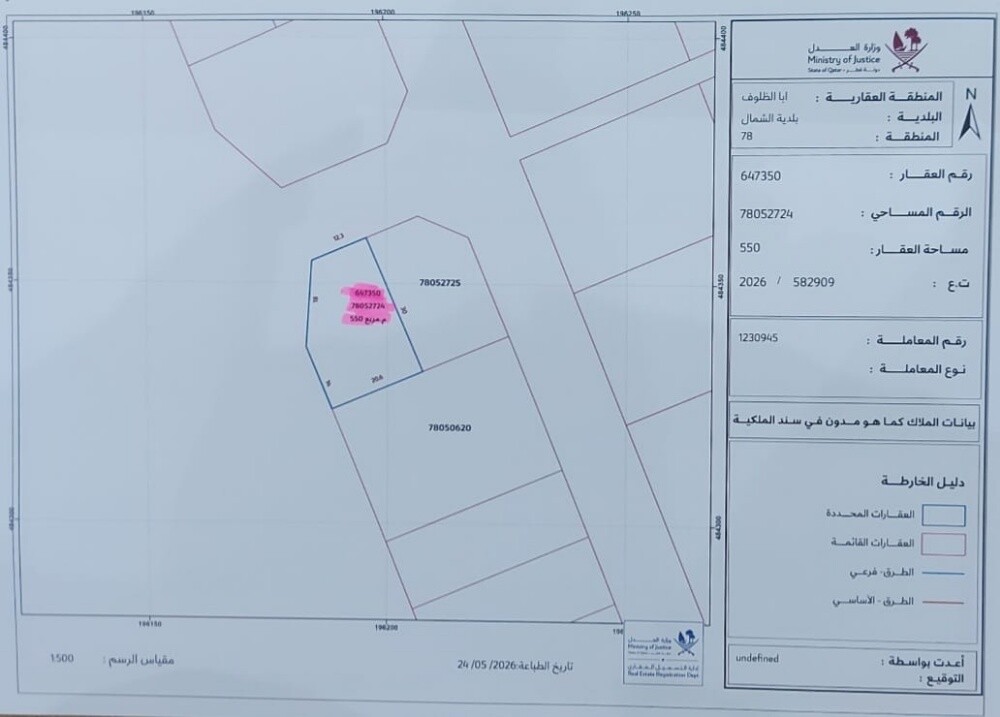اراضي للبيع موقع مميز ابوظلوف - 5