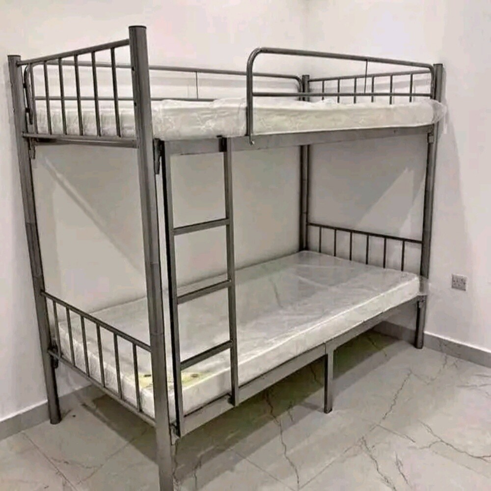 new steel single or double bunk bed - 18