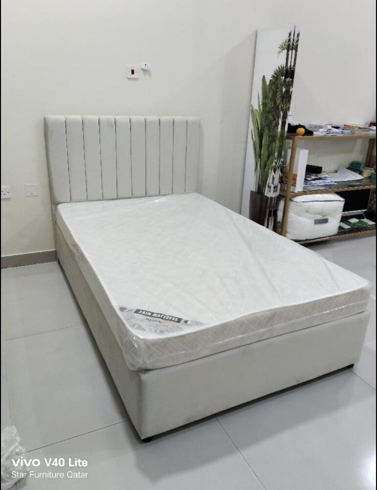 new wooden bed available - 22