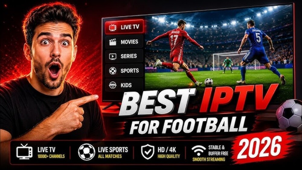 IPTV 4K FOOTBALL MOVIE SERIES DISH - 2