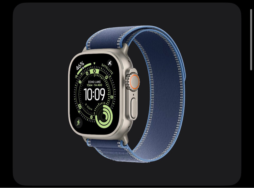 Apple Watch Ultra 3, battery 100% - 1