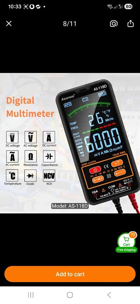 Brandnew Smart Digital Multimeter - 1