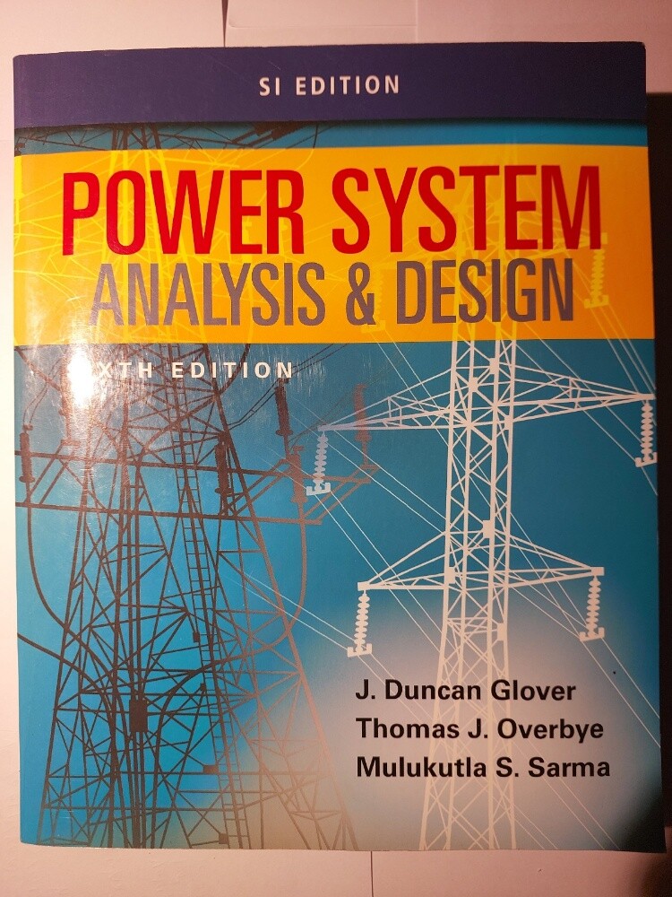 Power System Analysis & Design - 3