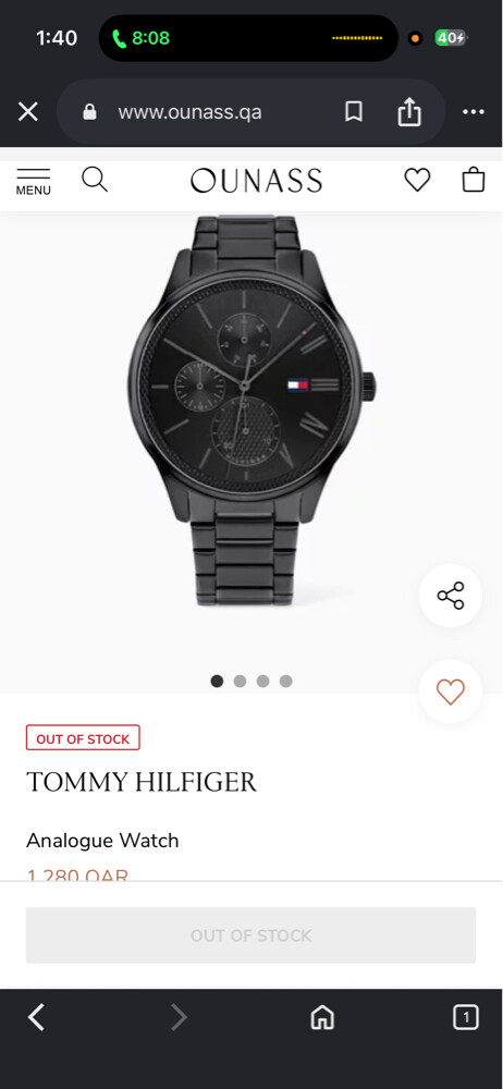 TOMMY HILFIGER DAMON watch original - 7
