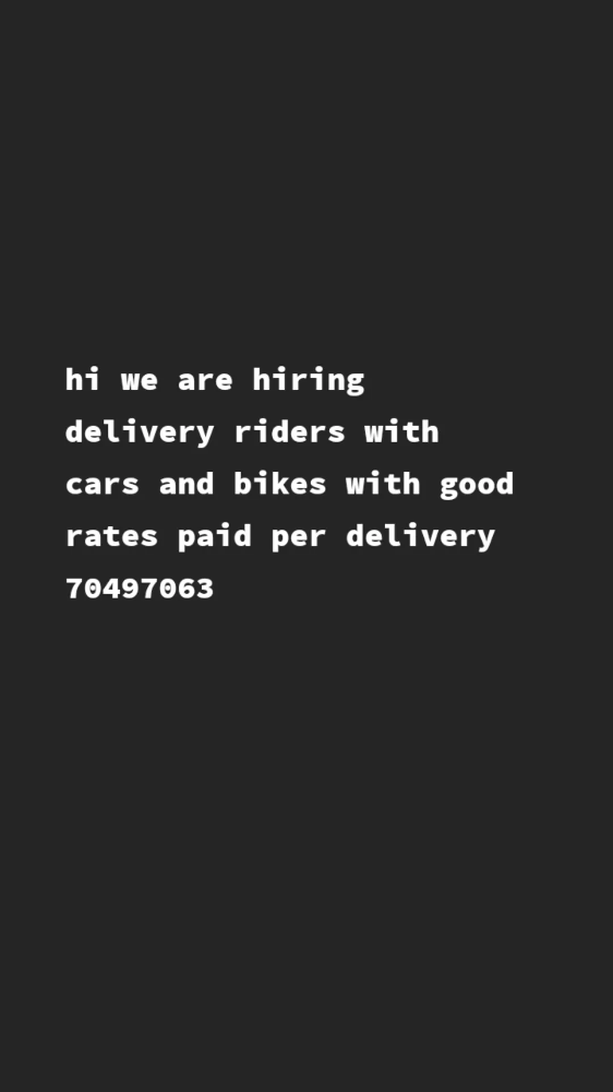 Delivery Riders and Drivers - 3