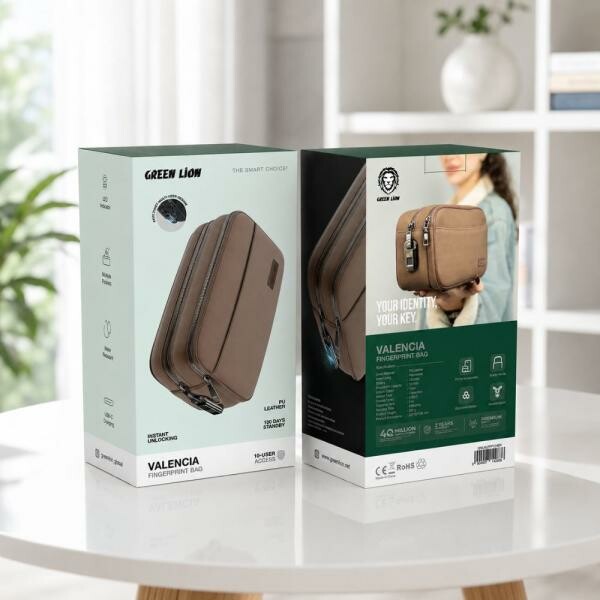Green Lion Valencia Fingerprint Bag - 3