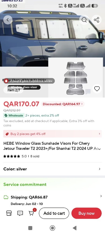 Jetour Sun Visor - 1
